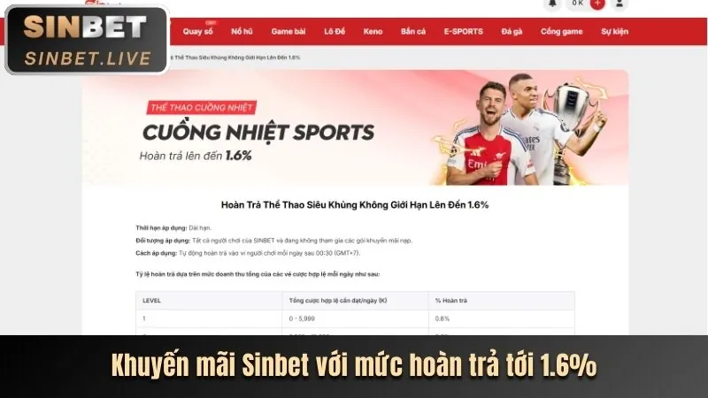 Giao diện ứng dụng bet3363 thân thiện